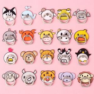 Universal Acrylic Finger <b>Ring</b> Buckle Mobile Phone <b>Rings</b> Holder <b>Cartoon</b> Pocket Pet Metal Lazy <b>Ring</b> Mobile Phone Holders - Product Image 6