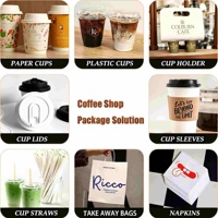 Porte-gobelets jetables en papier kraft biodégradable personnalisé avec logo, pour emporter café ou thé chaud, avec poignée