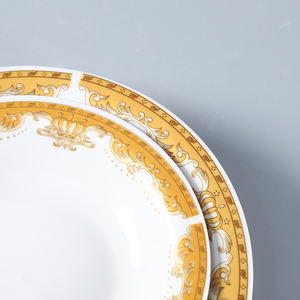 Grosir piring sup <span class=keywords><strong>Omega</strong></span> porselen 9.25 inci untuk Indonesia dari pabrik Cina - Product Image 3