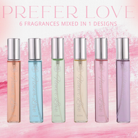 PL1007-1 Parfum floral pour femme, tubes à essai de 20 ml, best-seller de l'e-commerce transfrontalier en Asie du Sud-Est, marque Perfer Love