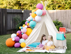 Tiny Land Grande Tente <span class=keywords><strong>Tipi</strong></span> pour Adultes Enfants <span class=keywords><strong>Tipi</strong></span> Tente <span class=keywords><strong>Intérieur</strong></span> avec Sac Tente de Nuit en Coton - Product Image 3