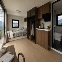 Tiny apple Mini Pod Garden Office apple Cube House Withcaster Wheels Other Prefab Houses apple Apple-house