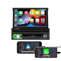 Autoradio GPS Android 1 Din 7 pouces avec Carplay sans fil et Android Auto - Vente flash