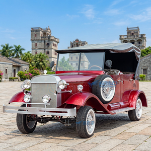 Limousine électrique vintage à structure en acier pour la royauté et les présidents, modèle classique antique avec sièges en cuir et design rétro - Product Image 1