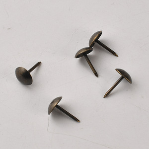 Antique Style Round Head Decorative Nails 11x17mm Bronze Upholstery Furniture <b>Hardware</b> Drawer Use - Product Image 3
