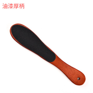 Lime à pied en bouleau naturel, pédicure, lime à ongles, dissolvant de callosités, poignée en bois, soins personnels, outils de soins des pieds - Product Image 5