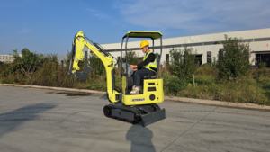 Mini Excavadora Hidráulica China, Excavadora Pequeña para Uso Agrícola - Product Image 4