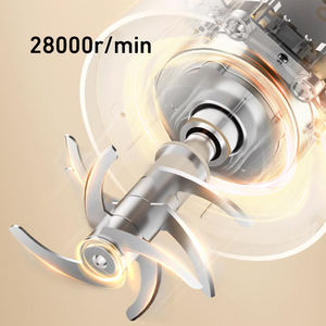 Robot culinaire multifonctionnel portable pour bébé, <span class=keywords><strong>mini</strong></span>-cuiseur, mixeur et <span class=keywords><strong>hachoir</strong></span> polyvalent - Product Image 4