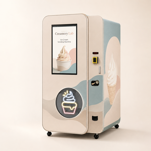 Distributeur automatique de glace molle commercial extérieur à distribution rapide 15S, machine à glace Sundae, usine chinoise - Product Image 1