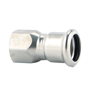 China Fittingen Loodgietersmateriaal Buis Connector En10312 Roestvrij Staal Ss304 Ss 316 <span class=keywords><strong>M</strong></span> Profiel Pers Pijpfitting - Product Image 6