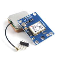 Module GPS NEO-6M avec antenne en céramique, batterie EEPROM, 9600 Baud pour UAV ESP32 STM32 Data Logger