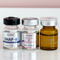 Ensemble de sérums ampoules professionnels B OEM PDRN Cellules souches végétales SNAP-8 Acide hyaluronique |   Renouvellement de la peau, raffermissement et réparation de la barrière cutanée pour salon
