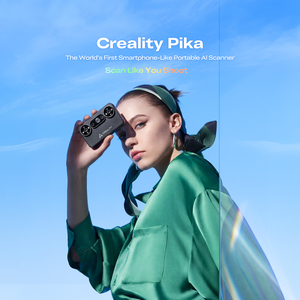 Creality Pika 3D Dual 7-Line & IR Light, ความแม่นยำ 0.03 มม., Wi-Fi 6, หน้าจอสัมผัส 3 นิ้ว, ระบบซ่อมแซมพื้นผิวด้วย AI, 110fps Dual-Light Al - Product Image 4
