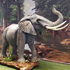 Équipements d'animaux mécaniques pour <span class=keywords><strong>zoo</strong></span>, animaux animatroniques à haute simulation, modèle d'éléphant africain - Product Image 4