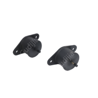 Support d'amortisseur en caoutchouc naturel pour engins de construction, anti-vibration CC224 CC324 CC424 CC524, pièces d'amortisseur noires