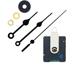 Mécanisme d'<span class=keywords><strong>horloge</strong></span> atomique avec aiguilles de 4 pouces, longueur d'axe de 43/64 pouces (17 mm), <span class=keywords><strong>horloge</strong></span> contrôlée par radio WWVB - Product Image 1