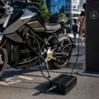 Chargeur au lithium de qualité industrielle 16,8 V 15 A avec boîtier en aluminium, connecteur XT90 sécurisé pour moto électrique, prix d'usine