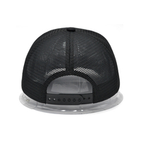 Topi Trucker bahan berkualitas hiasan gantung lubang hati Snapback kustom
