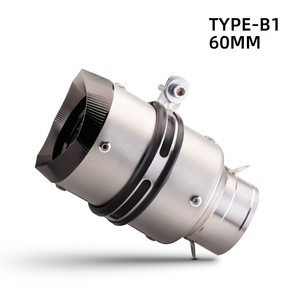 Tubo silenziatore universale da 60mm per tubo di scarico in acciaio inossidabile NINJA400 <span class=keywords><strong>650</strong></span> Z900 <span class=keywords><strong>Yamaha</strong></span> R1 R3 - Product Image 5