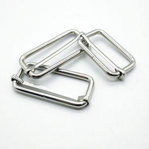 Hebillas Metálicas Deslizantes para Bolsos, Hebilla Cuadrada Resistente para Cierre de Cremallera, Herrajes Ajustables para Correas, Hecho en Zhejiang - Product Image 3