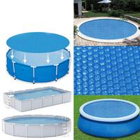 Blaue Solar decken abdeckung für Abdeckungen Schwimmbäder und oberirdische runde aufblasbare Pool abdeckungen