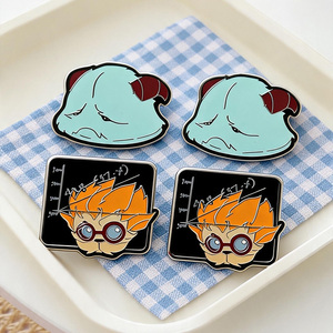 Customized Metal High Quality Hard Enamel <b>Japanese</b> American Cartoon Character Enamel Pins - Product Image 1