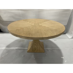 Table à manger moderne 1370 x 1370 x 760 en bois ronde pour meubles de maison - Product Image 5