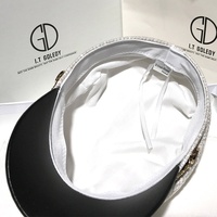 Casquette Snapback Personnalisée pour Femme en Coton et Lin Respirant avec Chaîne, Visière Courbée, Utilisation Quatre Saisons, Style Coréen Tendance