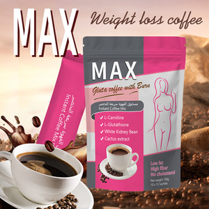 Crema Adelgazante Herbal con L-Carnitina, <span class=keywords><strong>Café</strong></span> Instantáneo con L-Glutatión, Desintoxicación Corporal y Pérdida de Peso en 10 Días - Product Image 2