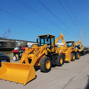 รถขุดขนาดเล็ก GZ15-30 รุ่น Retroexcavator ขับเคลื่อน 4 ล้อ เครื่องยนต์ดีเซล พร้อมปั๊มและส่วนประกอบหลัก ลดราคาพิเศษ - Product Image 1