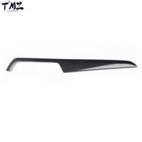 Autocollant de garniture intérieure de barre horizontale de tableau de bord, aspect fibre de carbone, versions LHD et RHD, pour Mercedes-Benz classe C W204 2011 – 2013, 1 pièce