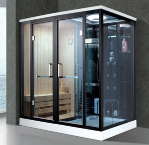 Prix de gros Bain de vapeur pour sauna <span class=keywords><strong>Cabine</strong></span> de douche à vapeur commerciale à usage domestique <span class=keywords><strong>avec</strong></span> <span class=keywords><strong>baignoire</strong></span> Kit de salle de sauna infrarouge - Product Image 2