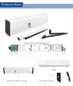 Abridor de puerta abatible eléctrico automático de alta resistencia de 400kg, brazo pequeño de tracción/empuje con estilo de motor de puerta única para uso doméstico - Product Image 3