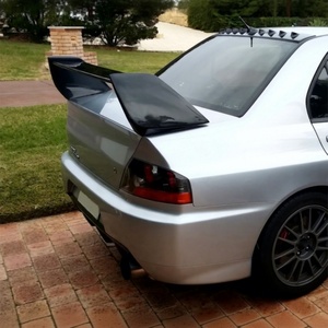 สปอยเลอร์คาร์บอนไฟเบอร์ด้านหลังสไตล์ OEM สำหรับ EVO Lancer 8 2003-2005 olotdi - Product Image 1