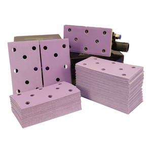 Papel de <span class=keywords><strong>Lija</strong></span> al por Mayor, Papel de <span class=keywords><strong>Lija</strong></span> Cuadrado de 90/175 mm, Grano 80/120/240/320/400 <span class=keywords><strong>para</strong></span> <span class=keywords><strong>Lijadora</strong></span>, Pulido de Automóviles, Reparación de Madera, Lijado de Pisos y Paredes - Product Image 1