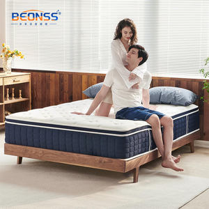 Produsen kasur Hotel kamar tidur perabot kasur ukuran King murah Natural ukuran kembar kasur Musim Semi Queen - Product Image 2