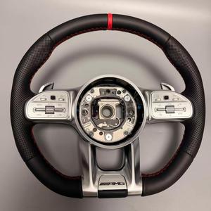Volante Sportivo in Pelle Classico Plug and Play per <span class=keywords><strong>Mercedes</strong></span> Classe <span class=keywords><strong>C</strong></span> <span class=keywords><strong>Serie</strong></span> W204 W205 W212 - Product Image 1
