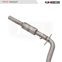 Sistema de Escape Deportivo con Válvula Electrónica para Volkswagen Scirocco R 2.0T 2008-2017, Material de Acero Inoxidable Catback