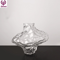 Vase en verre transparent nordique moderne décor de table transparent pour la maison mariage ensemble de vases hydroponiques décor à la maison moderne vase Lazzy