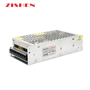 250W SMPS 12V 20A אספקת חשמל 110v/220v ac ל dc 12v עבור טלוויזיה במעגל סגור led מיתוג אספקת חשמל