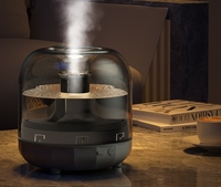 Humidificateur d'air aromathérapie à domicile humidificateur de réservoir d'eau diffuseur d'huile à brume ultrasonique brumisateur 500ml humidificateur d'hiver