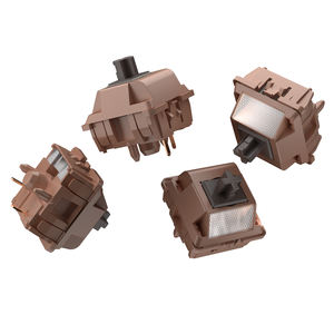 Interruttori Tattili DUROCK Mocha 2025 Full POK Switch 62g Molla Lunga <span class=keywords><strong>Chocolate</strong></span> T1 Thocky Keyswitch MX per Tastiere Meccaniche - Product Image 5