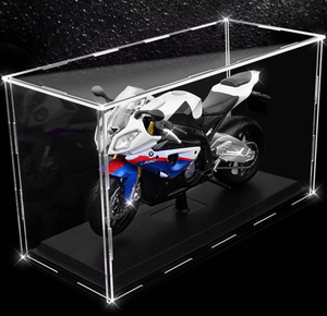 Acrylic vuông búp bê hiển thị trường hợp hiện đại tùy chỉnh thiết kế cho & chống bụi cho màn hình nâng cao - Product Image 5