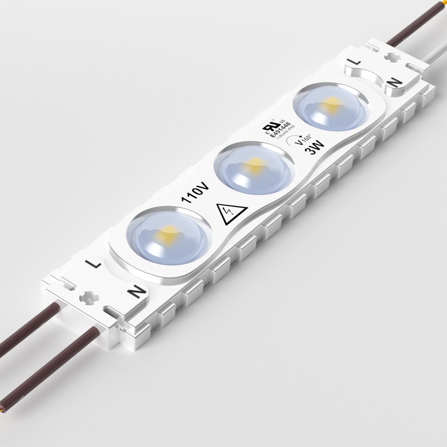 Epistar chip SMD 2835 AC 110V/220V Высокое напряжение 1,5 W 3W IP67 Светодиодные модули с CE RoHs UL сертификатом для осветительной коробки