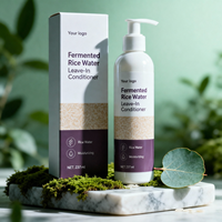 Après-shampoing sans rinçage professionnel premium naturel doux et efficace à l'eau de riz fermentée anti-pelliculaire – Vente directe fabricant