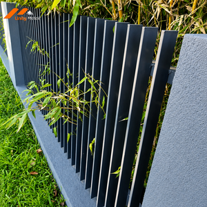 High-end Architectural Fluted Batten Aluminum Garden Fencing Panels for Landscape Engineering and Commercial Facades - Product Image 2