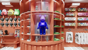 Custom Pop Toy Showcase with Glass Door | One-Stop Anime Shop Interior Design & Commercial Fitting - Product Image 2