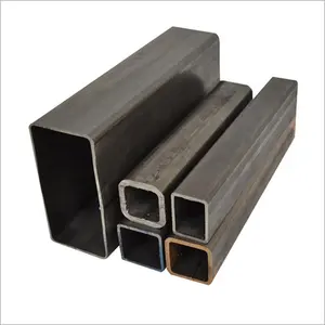 Hollow Section Galvanized Welded 30x30mm A36 Mild Steel Profile Ms Rectangular Tube Square And Rectangular Pipe
