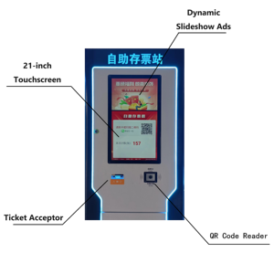 Kiosk Conta Biglietti Multigiocatore a 3 Lati per Macchine da Gioco Arcade - Taglia Biglietti e Conta Biglietti per Giochi di Intrattenimento - Product Image 6
