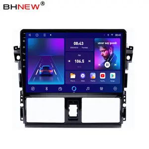 Android 10 2din Car Video Player For Toyota Vios Yaris 2014 - 2016 Multimedia GPS Navigation IPS Screen SWC BT